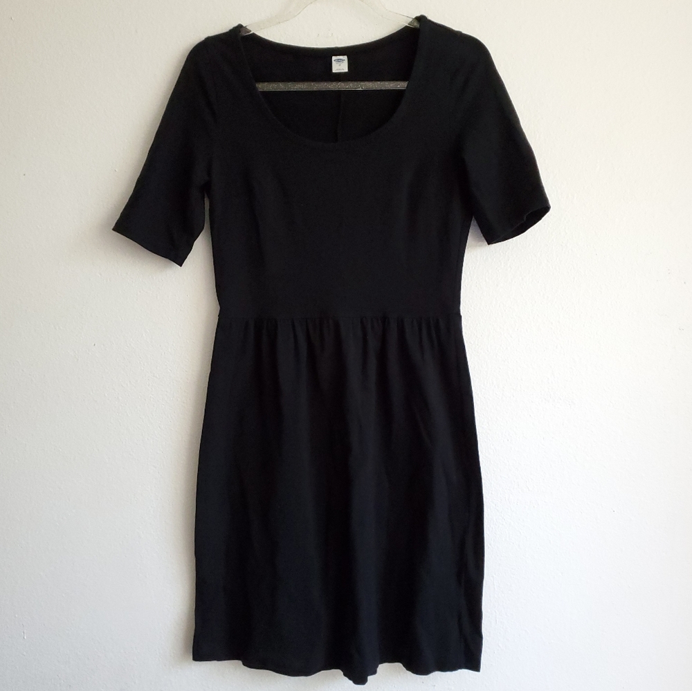 Black stretchy dress size M
